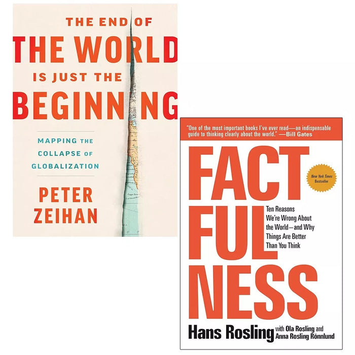 End of the World Is Just the Beginning, Factfulness Hans Rosling 2 Books Set HB - The Book Bundle