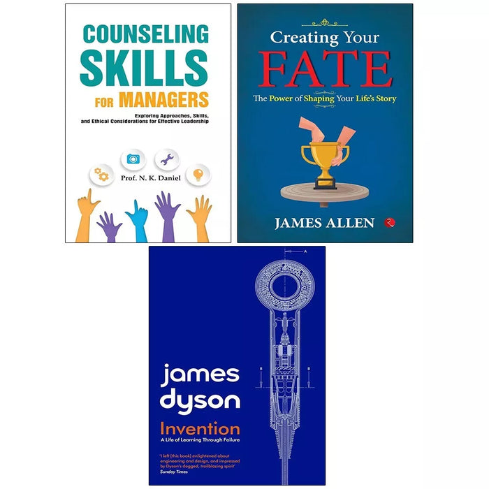 Invention, Creating Your Fate James, Counseling Skills For Managers 3 Books Set