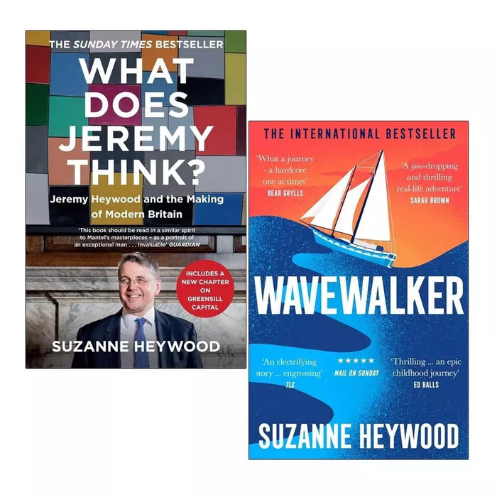 Suzanne Heywood Collection 2 Books Set (Wavewalker, What Does Jeremy Think?)