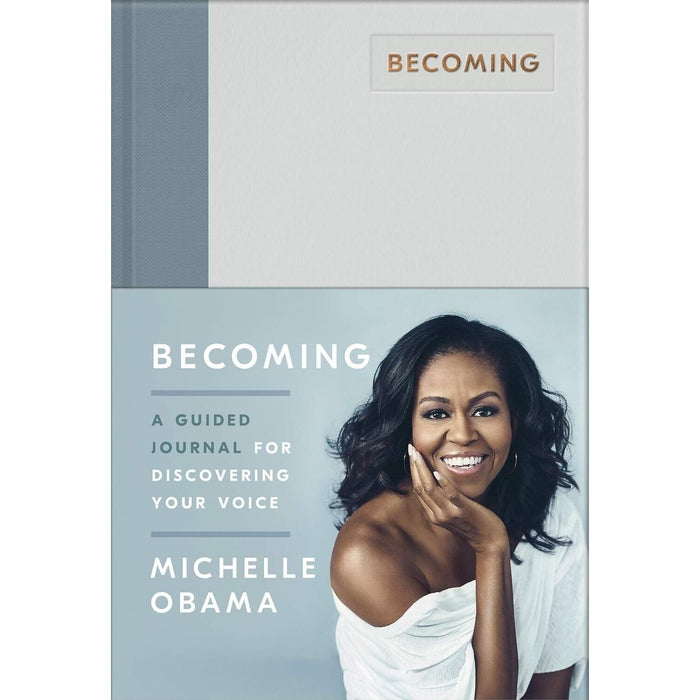 Michelle Obama 2 Books Collection Set ( Becoming Adapted for Younger Readers, Becoming A Guided Journal ) - The Book Bundle