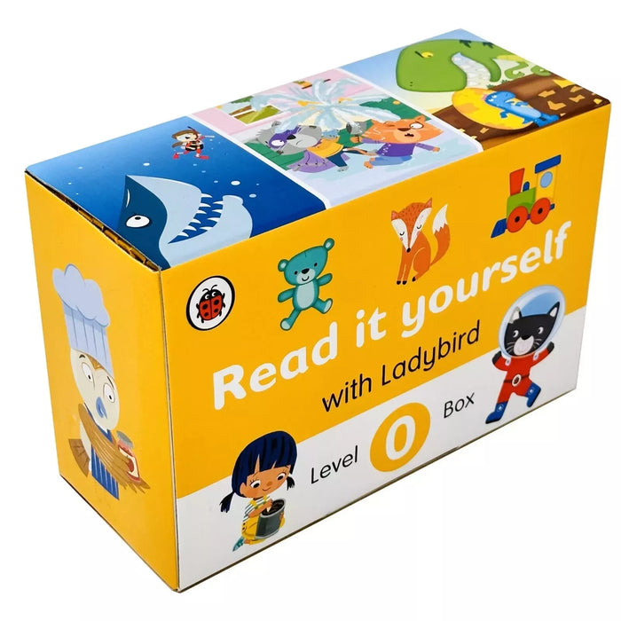 Ladybird Read it Yourself Tuck Box Level 0: 10 Books Box Set