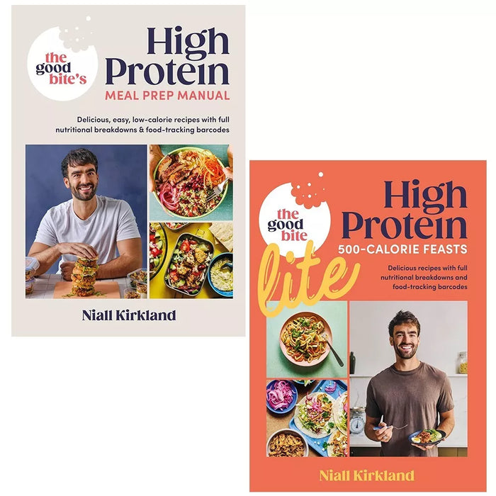 Niall Kirkland Collection 2 Books Set (Good Bite’s High Protein Meal Prep Manual)