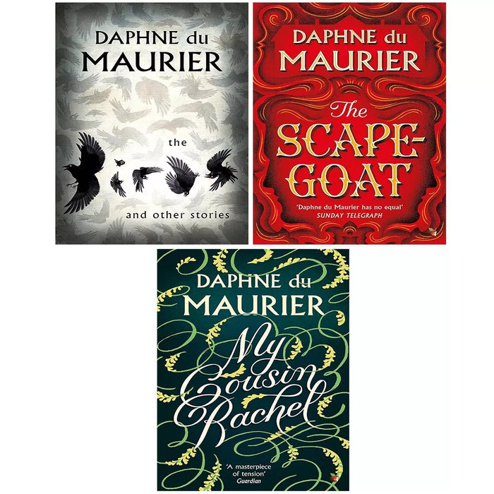 Virago Modern Classics Collection 3 Books Set by Daphne Du Maurier Scapegoat