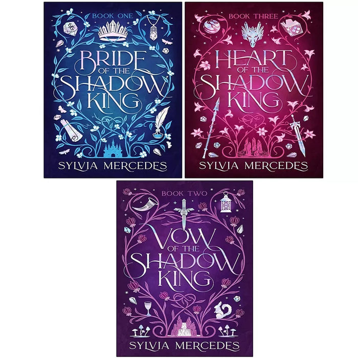 Bride of Shadow King Series Collection 3 Books Set by Sylvia Mercedes Vow, Heart