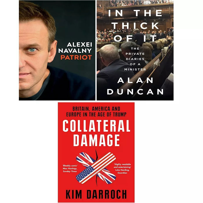 Patriot, In The Thick of It & Collateral Damage 3 Books Collection Set