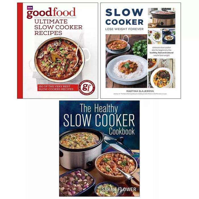 Good Food Guides,Healthy Slow Cooker Cookbook,Cooker Lose Weight Forever 3 Books Set