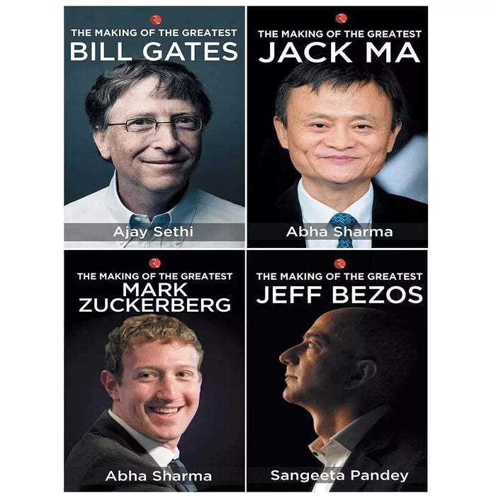 The Making of The Greatest 4 Books Collection (Jack Ma, Mark Zuckerberg, Jeff Bezos, Bill Gates)