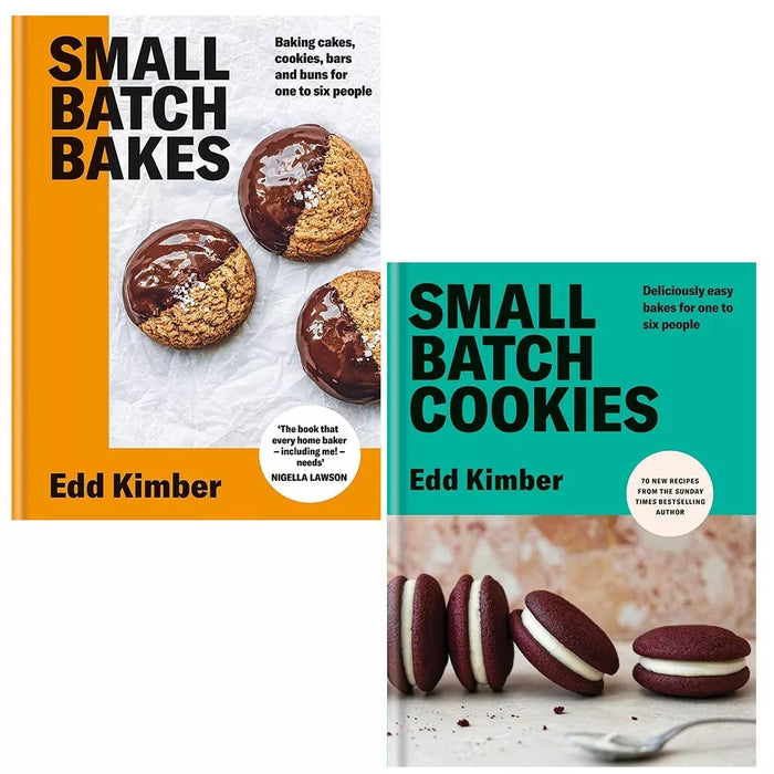 Edd Kimber Collection 2 Books Set Small Batch Bakes, Small Batch Cookies (HB)