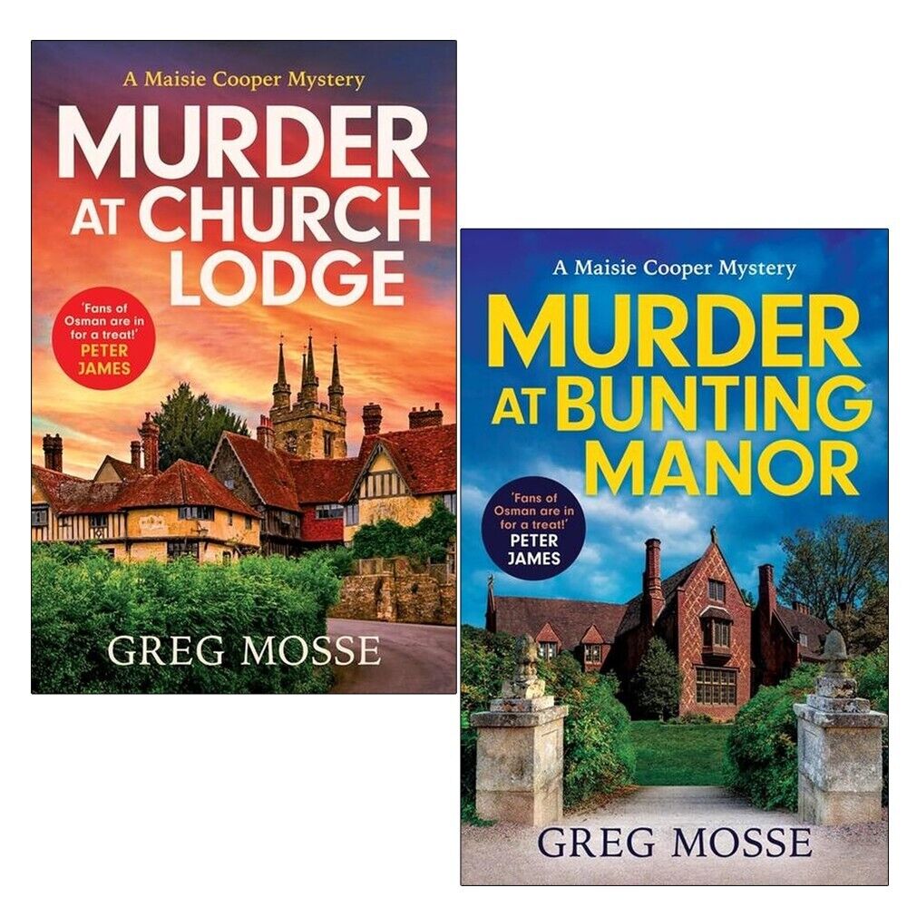 A Maisie Cooper Mystery Series 2 Books Collection Set by Greg Mosse ...