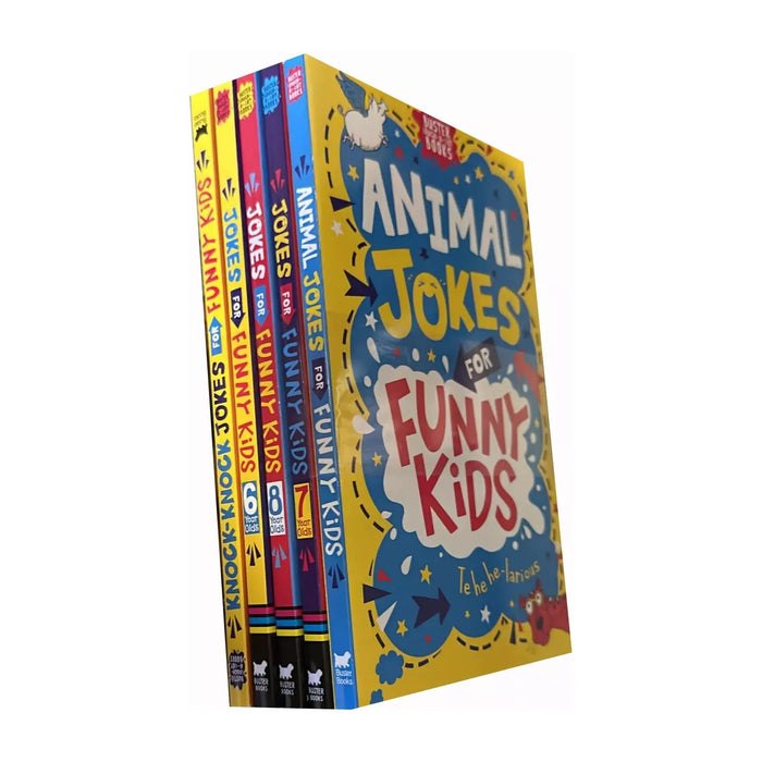 Buster Laugh-a-lot Books Collection 5 Books Set Jokes for Funny Kids