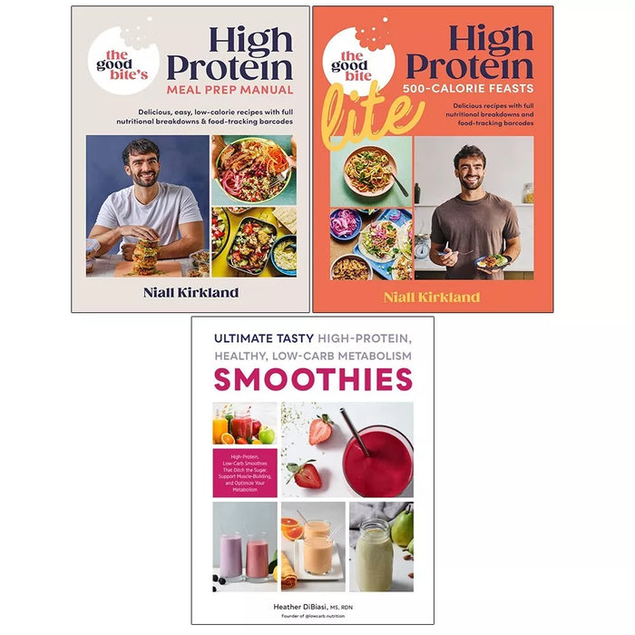 Niall Kirkland Collection 3 Books Set (Ultimate Tasty High Protein,Good Bite Lite)