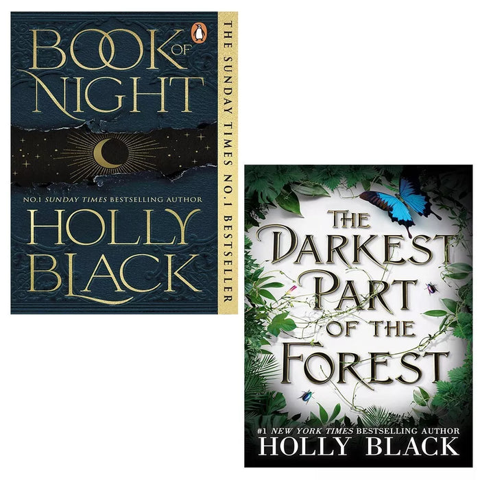 Holly Black Collection 2 Books Set (Darkest Part of the Forest, Book of Night)