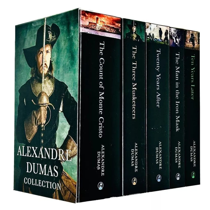 Alexandre Dumas 5 Books Collection Box Set Twenty Years After,Three Musketeers