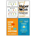 Organized Mind, Hyperfocus, How to Talk & Eat That Frog 4 Books Collection Set - The Book Bundle