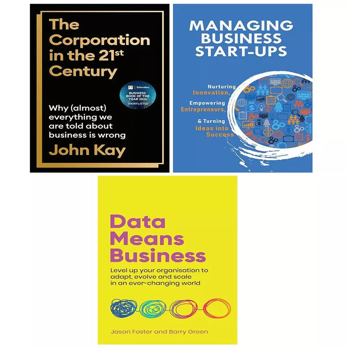 Corporation 21 st Century, Managing Business Start,Data Means Business 3 Books Set