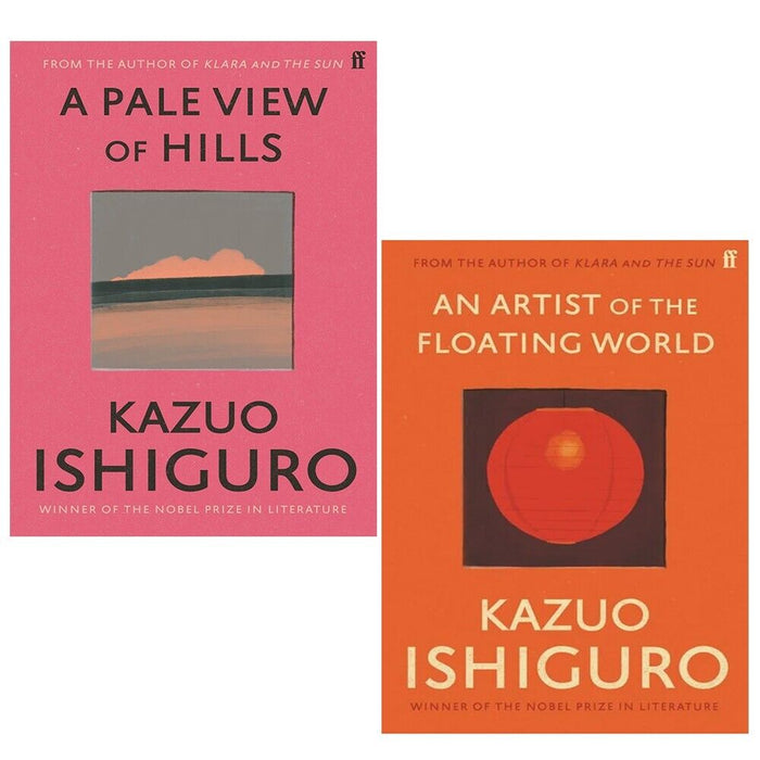 Kazuo Ishiguro Collection 2 Books Set (A Pale View of Hills,An Artist of Floating) - The Book Bundle