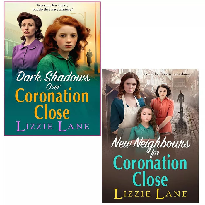 Lizzie Lane 2 books set(New Neighbours for Coronation Close,Dark Shadows over Coronation Close)