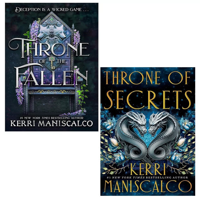 A Prince of Sin Series 2 Books Collection Set by Kerri Maniscalco (Throne Secrets)