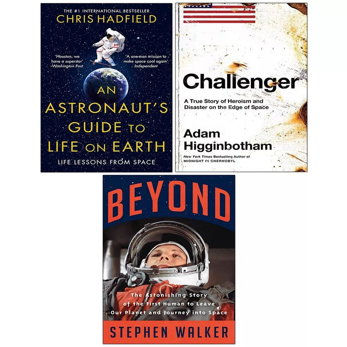 An Astronaut's Guide to Life on Earth, Beyond, Challenger (HB) 3 Books Set