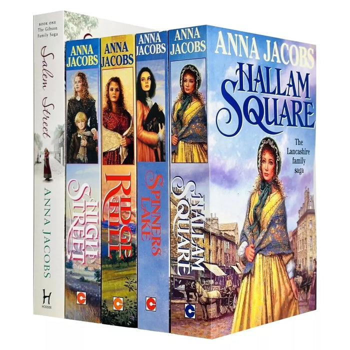 Gibson Family Saga Series Collection 5 Books Set By Anna Jacobs, Ridge Hill