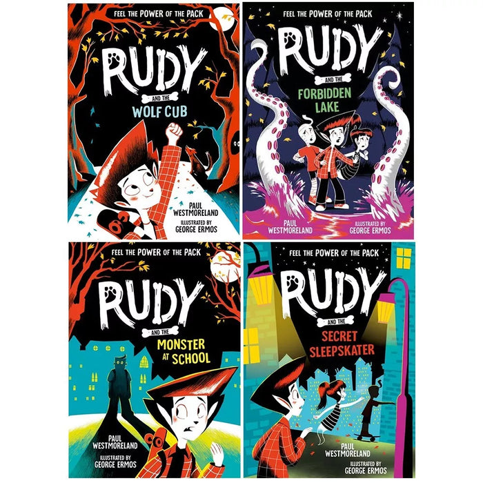 Rudy Paul Westmoreland Collection 4 Books Set (Rudy and the Wolf Cub)