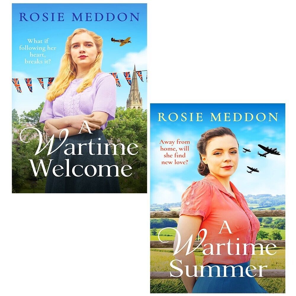 Sisters War Series 2 Books Set by Rosie Meddon A Wartime Welcome ...