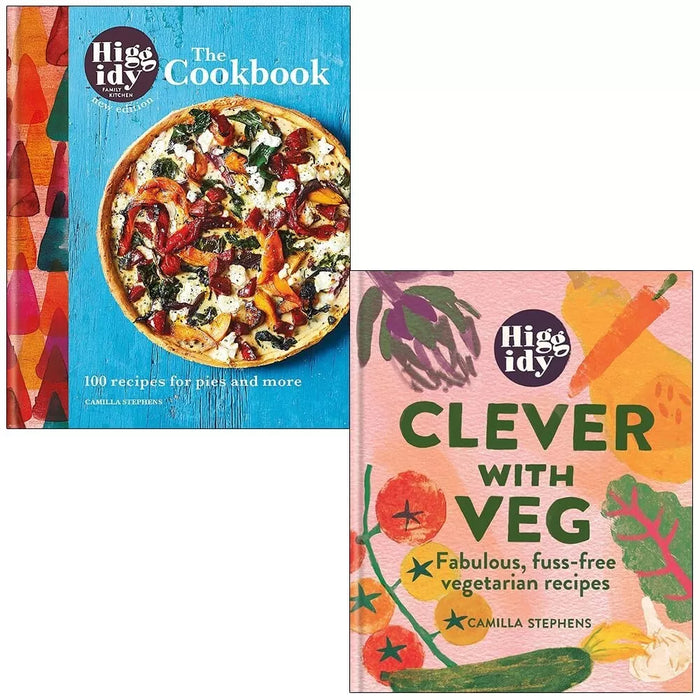 Camilla Stephens Collection 2 Books Set (Higgidy Cookbook,Higgidy Clever with Veg)