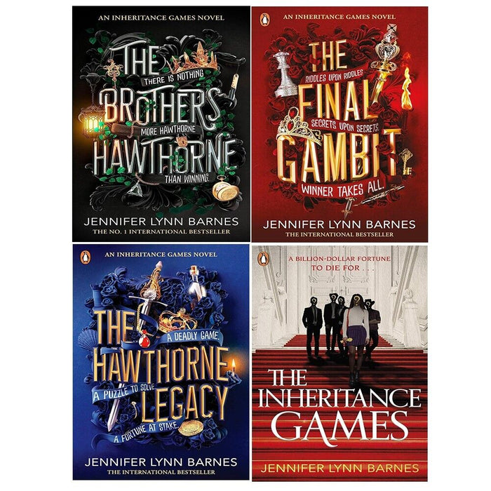 Inheritance Games Collection 4 Books Set by Jennifer Lynn - The Book Bundle