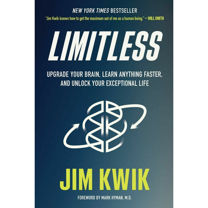 Limitless, Hyperfocus, How to Talk, Eat That Frog 4 Books Collection Set - The Book Bundle