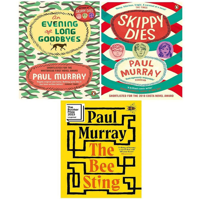 Paul Murray Collection 3 Books Set (Bee Sting,Skippy Dies,An Evening of Long Good) - The Book Bundle