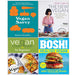 BOSH! Healthy Vegan, Vegan Cookbook,New Vegan, Vegan Savvy 4 Books Set - The Book Bundle