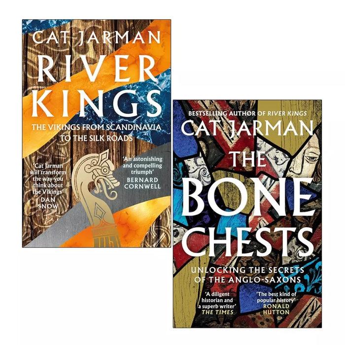 Cat Jarman Collection 2 Books Set (The River Kings, The Bone Chests)