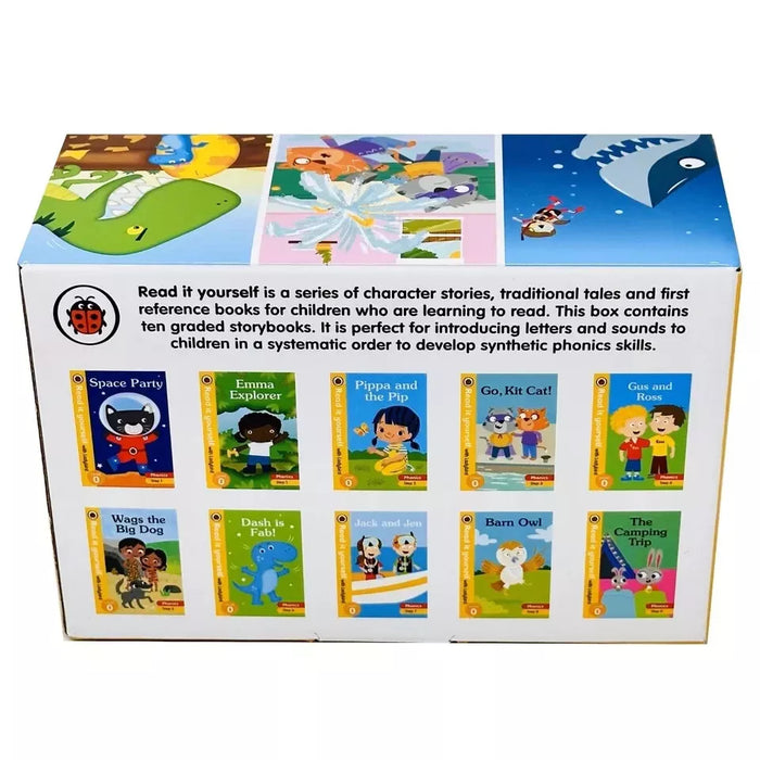 Ladybird Read it Yourself Tuck Box Level 0: 10 Books Box Set