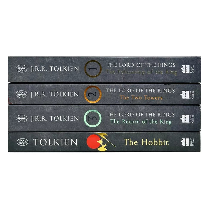 The Hobbit and The Lord of the Rings 4 Books Collection Set (4 Volumes) by J.R.R. Tolkien