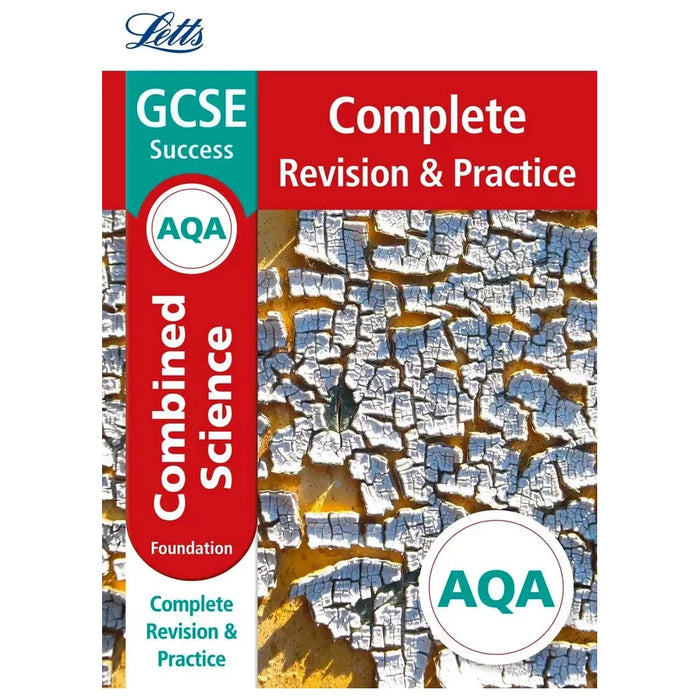 Letts AQA GCSE 9-1 Revision Success Combined Science Higher Foundation 4 Books Set