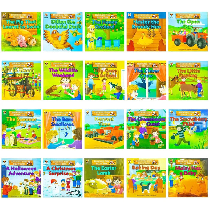 Adventures from Hilltop Farm 20 books box set