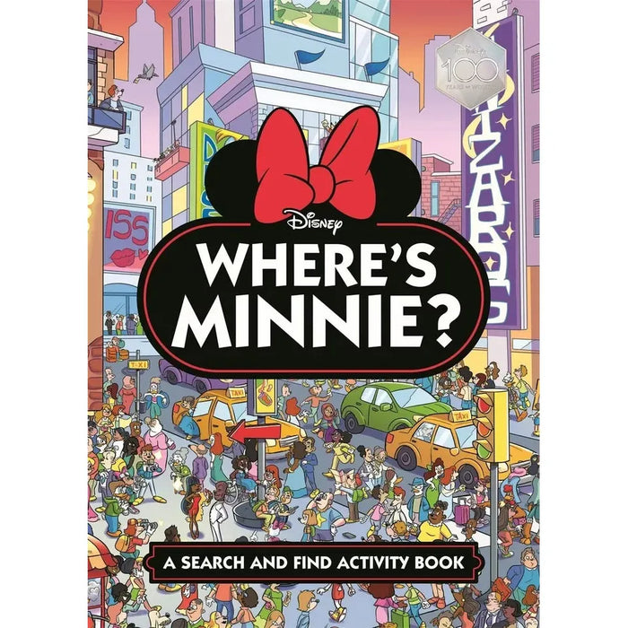 Walt Disney Collection 4 Books Set Where's Minnie, Where's Mickey, Where's Bruno