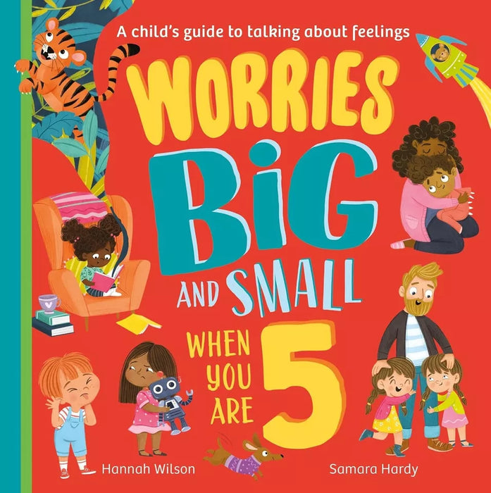 Worries Big and Small Collection 4 Books 5-8 Set by Hannah Wilson, Samara Hardy