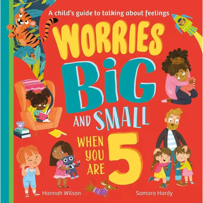 Worries Big and Small Collection 4 Books 5-8 Set by Hannah Wilson, Samara Hardy