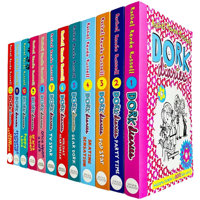 Dork Diaries Books 1 - 12 Collection Set by Rachel Renee Russell