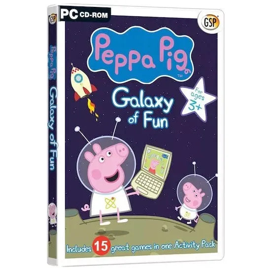 Peppa Pig: Galaxy of Fun CD-ROM Includes 15 Great Games in One Activity Pack