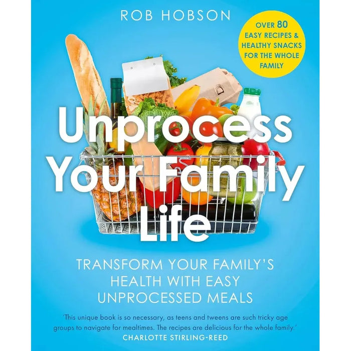 Rob Hobson Collection 2 Book Set (Unprocess Your Family Life, Unprocess Your Life)