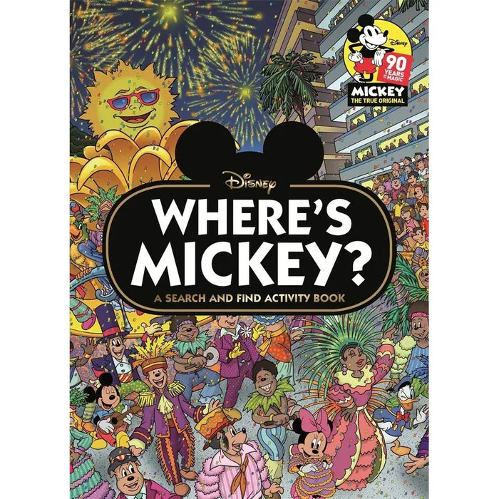 Walt Disney Collection 4 Books Set Where's Minnie, Where's Mickey, Where's Bruno