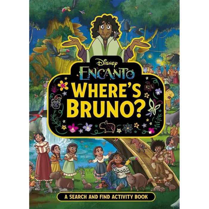 Walt Disney Collection 4 Books Set Where's Minnie, Where's Mickey, Where's Bruno