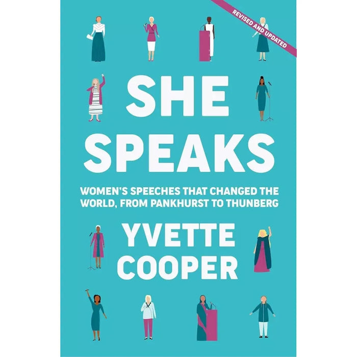 She Speaks Collection 2 Books Set by Harriet Walter, Yvette Cooper What Shakespe