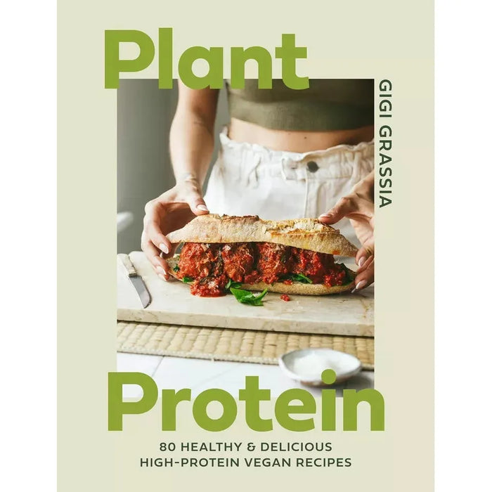 Plant Protein(HB), Plant-Based Cookbook, Whole Foods Plant-Based 3 Books Set