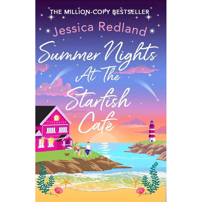 Jessica Redland  3 Books Set(Summer Nights at the Starfish Café,Healing Hearts at Bumblebee Barn,Christmas at the Cat Café)