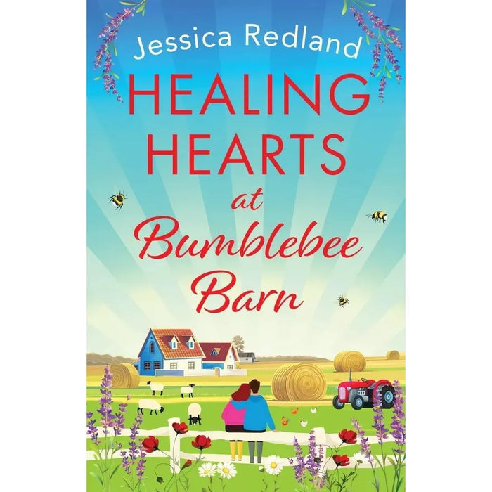 Jessica Redland  3 Books Set(Summer Nights at the Starfish Café,Healing Hearts at Bumblebee Barn,Christmas at the Cat Café)