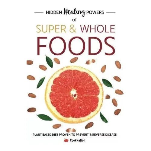 Unofficial Ghibli Cookbook (HB), Hidden Healing Powers Super Whole Foods 2 Books Set