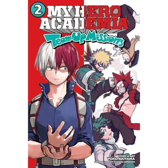 My Hero Academia Team-Up Missions Volume 1-5 Books Collection Set By Yoko Akiyam